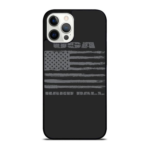 Vintage USA Flag Handball iPhone Case - Picture 1 of 1